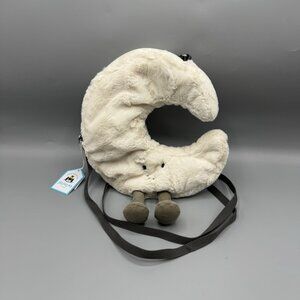 Jellycat Amuseables Moon Bag 10" NEW RETIRED Authentic US Seller